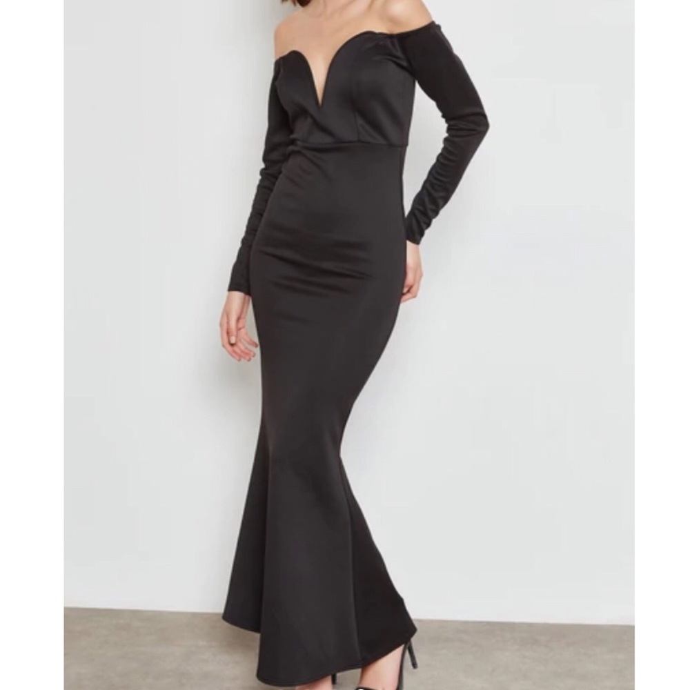 Sweetheart Neck Off The Should Maxi Dress